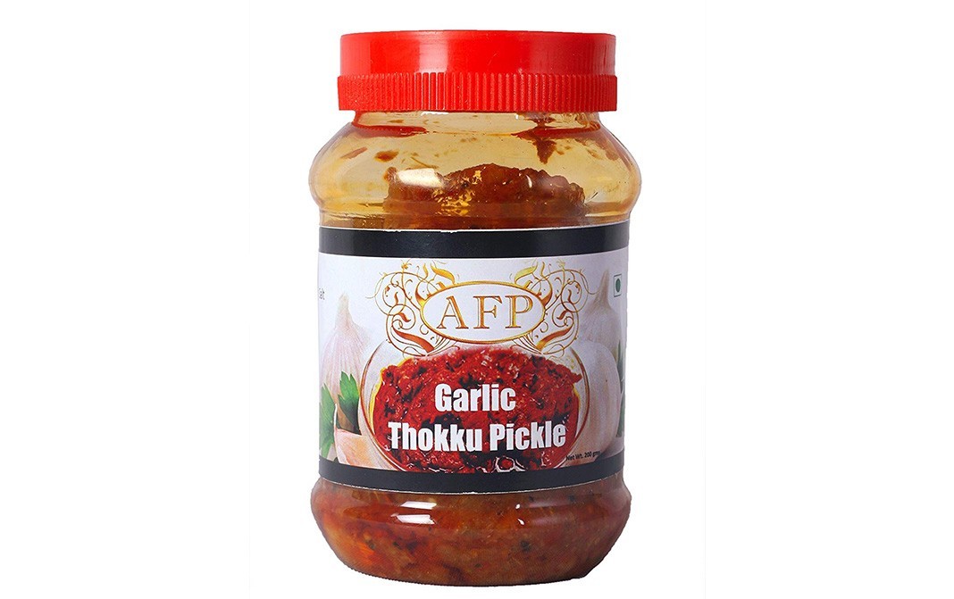 AFP Garlic Thokku Pickle    Plastic Jar  200 grams